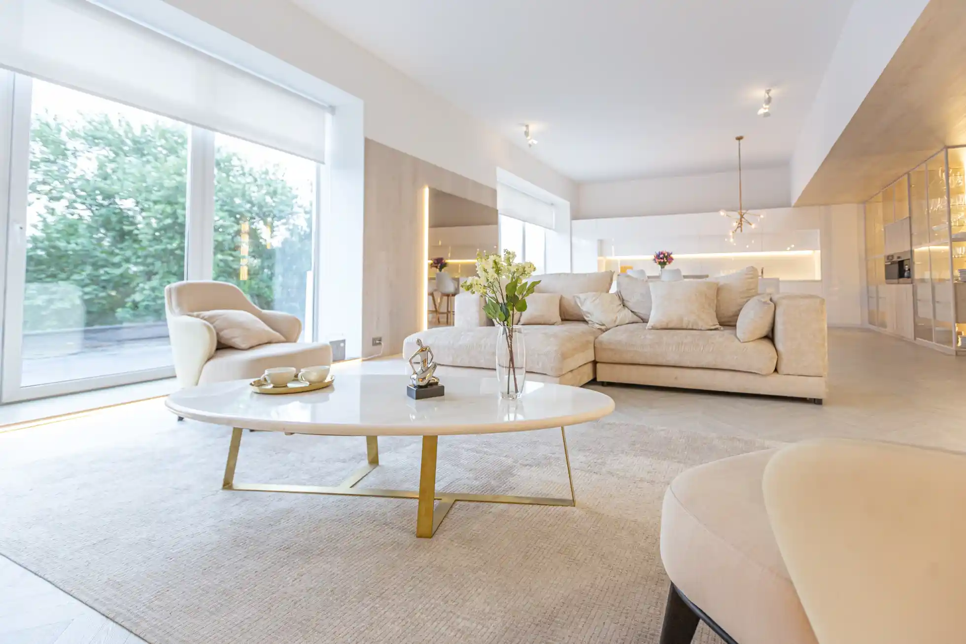 Contemporary living room